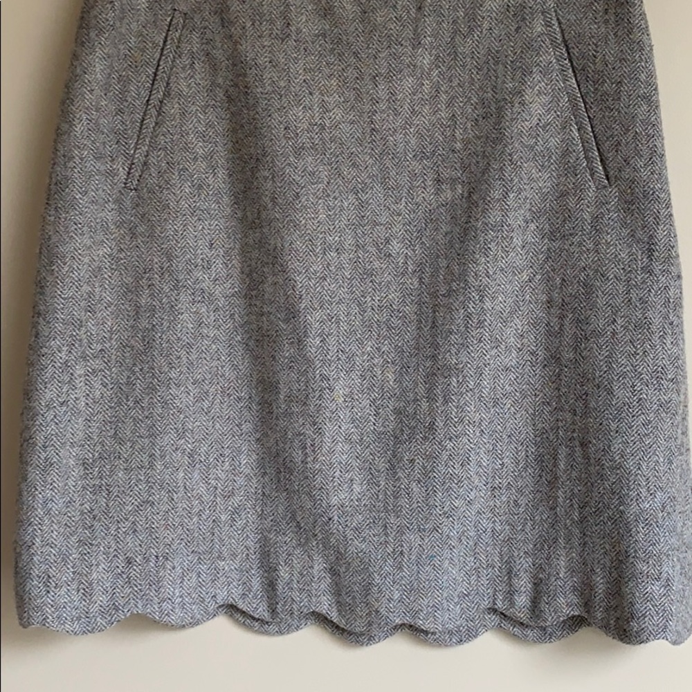 Talbot Herringbone Skirt - Picture 4 of 11